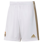 Real Madrid 19-20 White Soccer Shorts