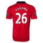 13-14 Manchester United #26 KAGAWA Home Jersey Shirt