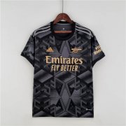 Arsenal 22/23 Away Kit Black Soccer Jersey Football Shirt