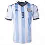 2014 Argentina #9 HIGUAIN Home Soccer Jersey Shirt