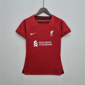 Liverpool 22/23 Home Red Women\'s Soccer Jersey Football Shirt