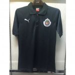 Chivas Black 2017/18 Polo Jersey Shirt