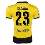 Borussia Dortmund Home 2015-16 KAGAWA #23 Soccer Jersey