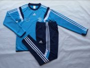 2015 Germany Blue Training Jacket uniform