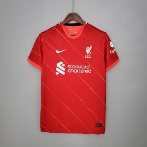 Liverpool 21-22 Home Red Soccer Jersey Football Shirt