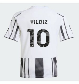 25/26 Juventus Home Jersey Shirt #10 YILDIZ