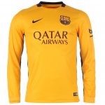 Barcelona 2015-16 Away LS Soccer Jersey