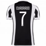 Juventus Home 2017/18 Cuadrado #7 Soccer Jersey Shirt