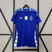 2024 Argentina Away Blue Soccer Jersey Football Shirt