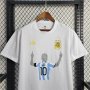 Argentina 2022 Football Shirt Champion Shirt Messi White Shirt