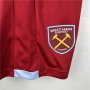 Kids West Ham United 23/24 Home Red Football Kits(Shirt+Shorts)