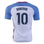 USA Home 2016 DISKERUD #10 Soccer Jersey