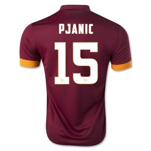 AS Roma 14/15 PJANIC #15 Home Soccer Jersey