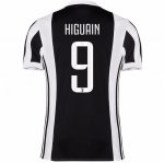 2017-18 Juventus Higuaín #9 Home Soccer Jersey