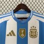 2024 Argentina Home White&Blue Soccer Jersey Football Shirt