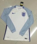 England Home LS 2016 Soccer Jersey Shirt