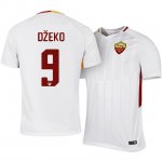 Roma Away 2017/18 Edin Dzeko #9 Soccer Jersey Shirt