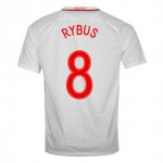 Poland Home 2016 Rybus 8 Soccer Jersey Shirt