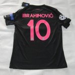 PSG Third 2015-16 UCL Ibrahimovic #10 Soccer Jersey