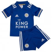 Kids Leicester City 20-21 Home Soccer Kit (Shirt+Shorts)