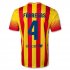 13-14 Barcelona #4 FABREGAS Away Soccer Jersey Shirt