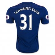 Manchester United Away 2016-17 SCHWEINSTEIGER 31 Soccer Jersey Shirt