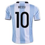 Argentina Home 2016 MESSI #10 Soccer Jersey