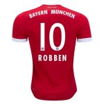 Bayern Munich Home 2017/18 Robben #10 Soccer Jersey Shirt