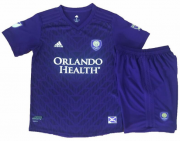 Kids Orlando City SC Home 2019-20 Soccer Jersey (Shirt+Shorts)