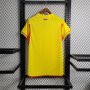 23/24 COLOMBIA HOME YELLOW SOCCER JERSEY FOOTBALL SHIRT