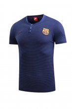 Barcelona 2017/18 Blue Streak Polo Shirt