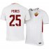 Roma Away 2017/18 Bruno Peres #25 Soccer Jersey Shirt