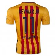 Barcelona Away 2015-16 NEYMAR JR 11 Soccer Jersey Yellow