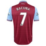 Aston Villa 2015-16 Home BACUNA #7 Soccer Jersey