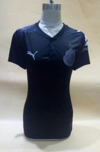 Women's Chivas Away 2017/18 Black Soccer Jersey Shirt