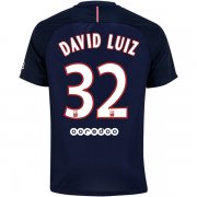 PSG Home 2016-17 32 DAVID LUIZ Soccer Jersey Shirt