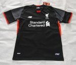 Liverpool 15-16 Goalkeeper Soccer Jersey Black