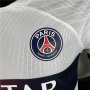 PSG 23/24 Away White Soccer Jersey Football Shirt (Authentic Version)