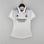 Real Madrid 22/23 Home White Women's Soccer Jersey Football Shirt