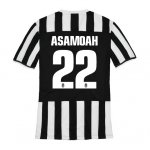 13-14 Juventus #22 Asamoah Home Jersey Shirt
