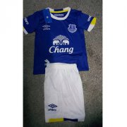 Kids Everton Home 2016/17 Soccer Kits (Shirt+Shorts)