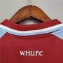 West Ham United 21-22 Home Red Soccer Jersey Football Shirt