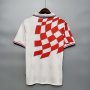 Croatia Retro Soccer Jersey Shirt Red&White1998