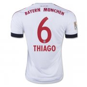 Bayern Munich Away 2015-16 THIAGO #6 Soccer Jersey