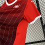 UEFA Euro 2024 Switzerland/Suisse Home Red Soccer Jersey Football Shirt