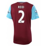 West Ham Home 2015-16 REID #2 Soccer Jersey