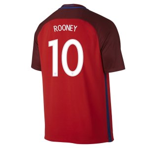 England Away 2016 ROONEY #10 Soccer Jersey