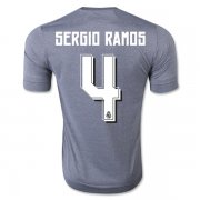 Real Madrid Away 2015-16 SERGIO RAMOS #4 Soccer Jersey