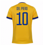 Juventus Away 2017/18 Piero #10 Soccer Jersey Shirt