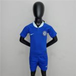 Kids/Youth Chelsea 22/23 Home Blue Soccer Kits (Shirt+Shorts)